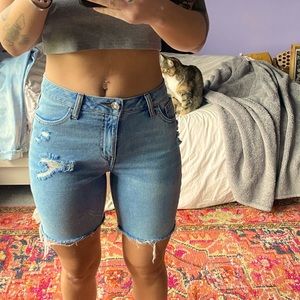 wild fable distressed shorts